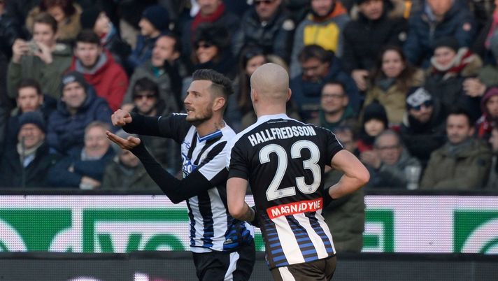 Thereau Hallfredsson Udinese-Milan Diavolo