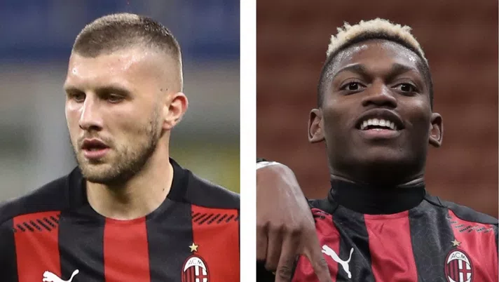 Ante Rebic e Rafael Leao (attaccanti AC Milan) | AC Milan News (Getty Images)
