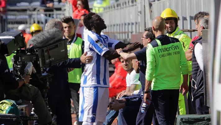Sulley Muntari in Cagliari-Pescara, foto Getty Images