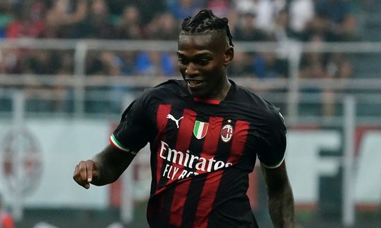 Rafael Leao (attaccante AC Milan) qui durante il derby Milan-Inter 3-2 (Serie A 2022-2023) | News (Getty Images) Rafael Leao AC Milan derby Milan-Inter 3-2 Serie A 2022-2023