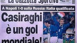 L’ultimo successo dell’Italia a Napoli risale a 25 anni fa