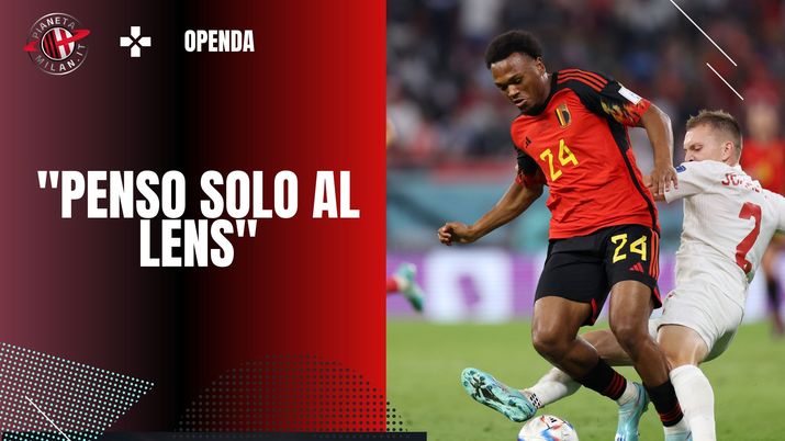 Lois Openda, attaccante del Lens