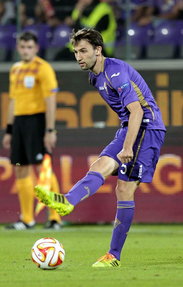  Milan Badelj, centrocampista della Fiorentina, Getty Images 