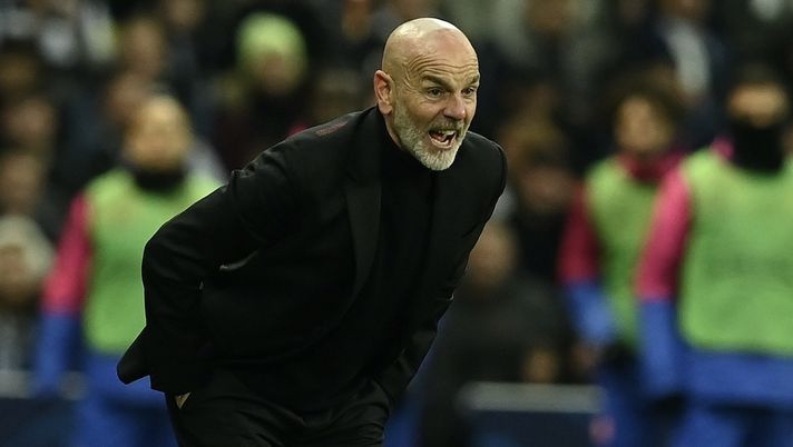 Stefano Pioli AC Milan Newcastle-Milan 1-2 Champions League 2023-2024