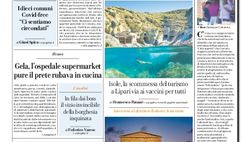 Prima Pagina, La Repubblica-Palermo: “Contagi e pasticci di cifre, Musumeci ora vede rosso”