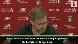 VIDEO Liverpool, la sentenza di Klopp: “Pallone d’Oro a Messi? Vi dico io chi lo meritava…”