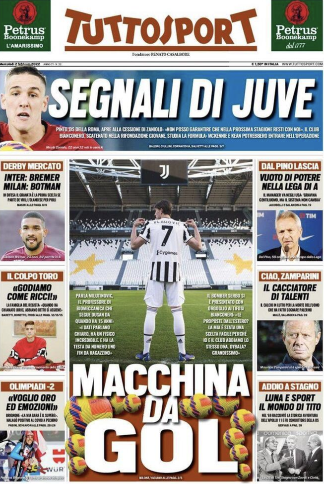 prima pagina