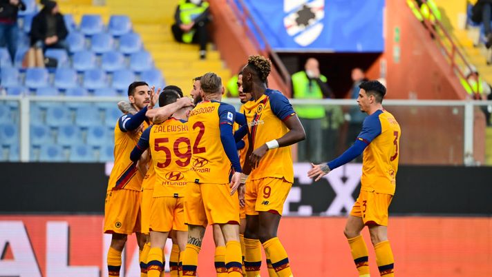 Getty Images Roma, tre punti per la corsa Champions: battuta la Samp 1-0, decide Mkhitaryan - immagine 1