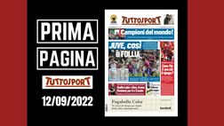 Prima pagina Tuttosport: “Juve, così è follia”