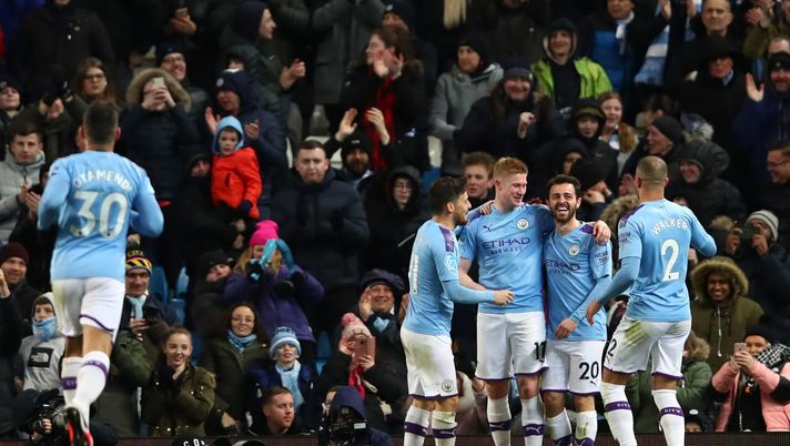 L'esultanza del Manchester City per un gol (credits: GETTY Images) 