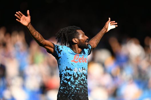 (Photo by Francesco Pecoraro/Getty Images) napoli sassuolo anguissa