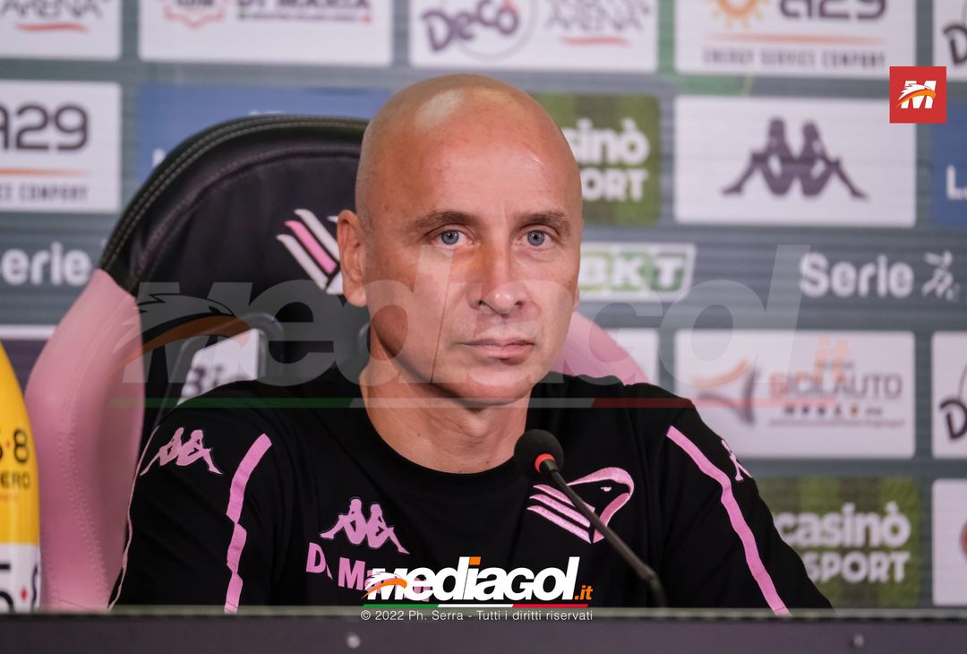 FOTO PALERMO, verso il Cosenza: Mister Eugenio Corini in conferenza stampa (Gallery) - immagine 15