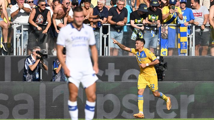 GETTY IMAGES Verona, caduta a Frosinone (2-1). Soulé comanda, l’Hellas si sveglia solo nel recupero - immagine 1