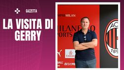 Cardinale, prima volta a Milanello: “Milan, hai lo spirito vincente”