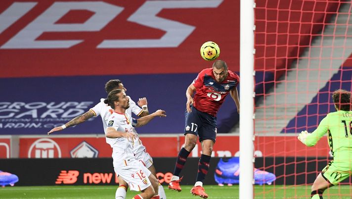 Il goal di Burak Yimaz nel derby tra Lille e Lens Il goal di Burak Yimaz nel derby tra Lille e Lens