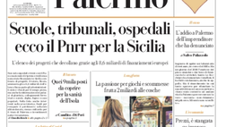 Prima Pagina, La Repubblica Palermo: “Ecco il Pnrr per la Sicilia”