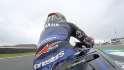 GP Olanda, Quartararo colpito da una visiera ad Assen