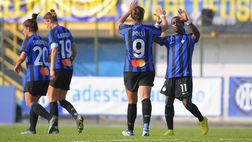 L’Inter Women stravince il derby: 4-0 al Milan, nerazzurre prime in classifica