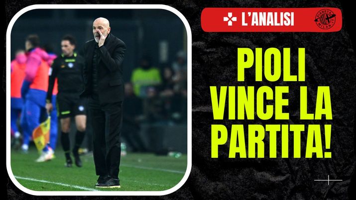 Stefano Pioli (allenatore AC Milan) durante Udinese-Milan 2-3 della Serie A 2023-24 | (Getty Images) Stefano Pioli AC Milan News Udinese-Milan 2-3 Serie A 2023-24