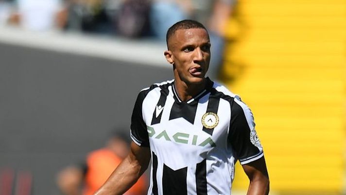 UDINE, ITALY - SEPTEMBER 18: Rodriguo Becao of Udinese Calcio in action during the Serie A match between Udinese Calcio and FC Internazionale at Dacia Arena on September 18, 2022 in Udine, Italy. (Photo by Alessandro Sabattini/Getty Images) Formazione Udinese: le ultime su Becao, la possibile gestione di Lovric e Beto - immagine 1