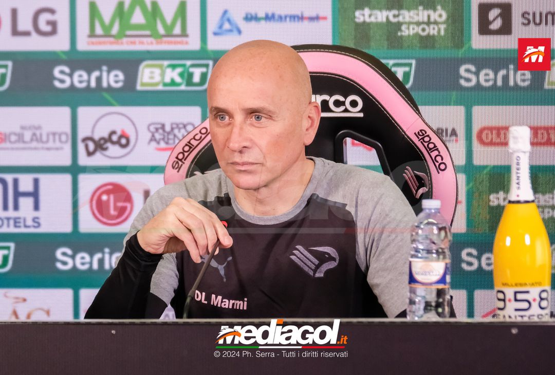 FOTO PALERMO, verso la Cremonese: Eugenio Corini in conferenza stampa (GALLERY) - immagine 9