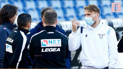 VIDEO Serie A, Lazio-Torino come Juve-Napoli: partita fantasma, biancocelesti in campo all’Olimpico. Le immagini