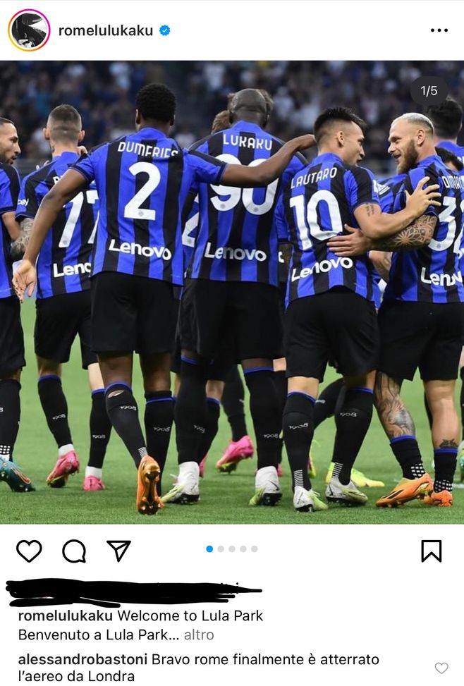 Lukaku: “Welcome to LuLa Park”. E Bastoni vede il vero Big Rom: “L’aereo da Londra…”- immagine 3