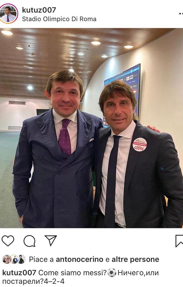 La reunion fra Kutuzov e Conte La reunion fra Kutuzov e Conte