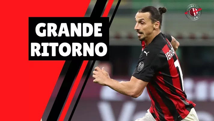 Zlatan Ibrahimovic (attaccante AC Milan) può tornare in campo contro la Lazio domenica | Milan News (Getty Images)