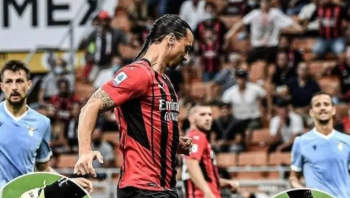 Milan Ibrahimovic Lazio AC Milan