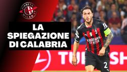 Milan, Calabria: “Reazione a caldo? Non creiamo polemica dove non esiste”