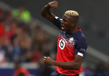 Victor Osimhen, ex attaccante del Lille (credits: GETTY Images)