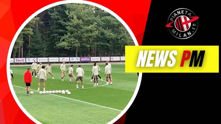 allenamento Chelsea-Milan Milanello