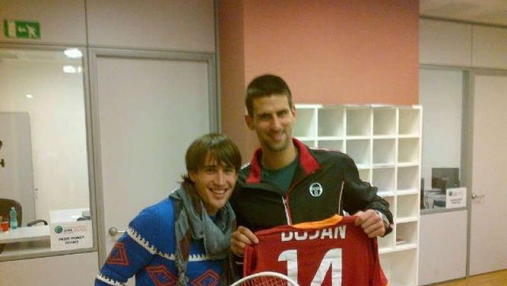 Bojan incontra Djokovic: "Un ragazzo geniale e divertente" (FOTO) - immagine 1