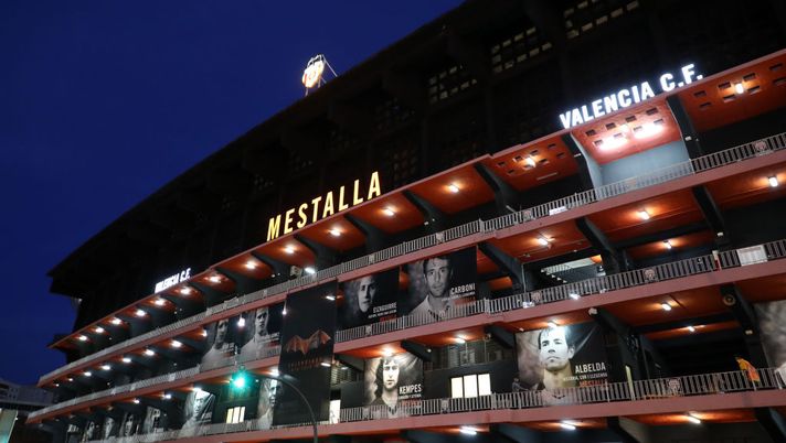 A general view at Estadio Mestalla in Valencia, Spain. (Photo by Angel Martinez/Getty Images) 