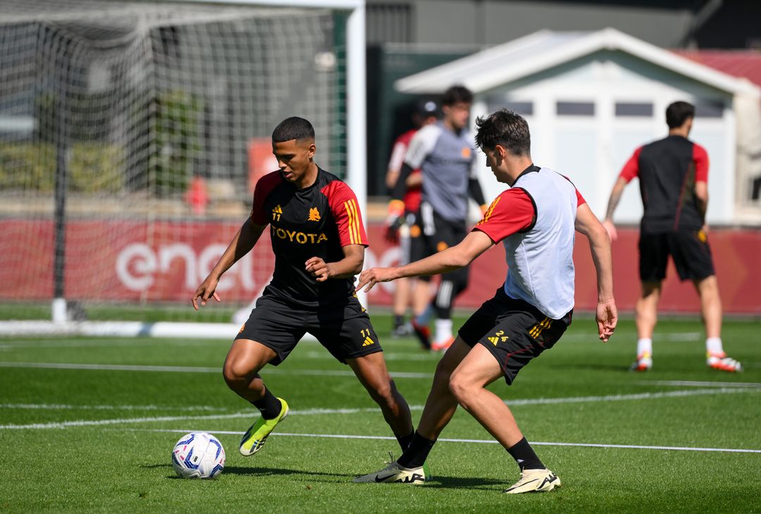 Roma, l’allenamento a Trigoria: lavoro individuale per Dybala -FOTOGALLERY - immagine 36
