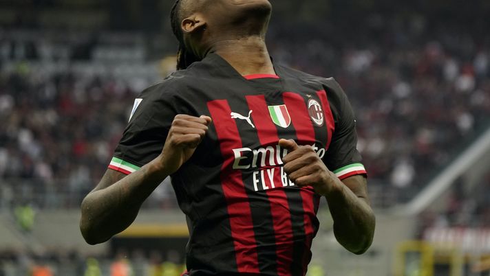 Rafael Leao AC Milan Milan-Lecce 2-0 Serie A 2022-2023
