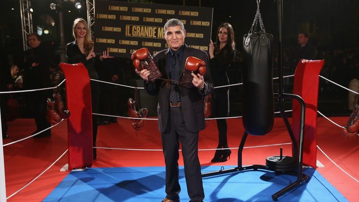 ROME, ITALY - JANUARY 07:  Italian boxer Patrizio Oliva attends the 'Grudge Match' premiere at The Space Moderno on January 7, 2014 in Rome, Italy.  (Photo by Ernesto Ruscio/Getty Images) 