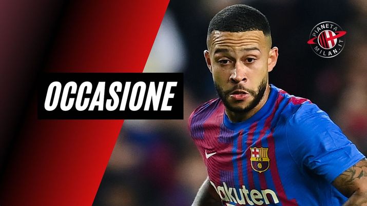 Memphis Depay Barcellona Calciomercato AC Milan