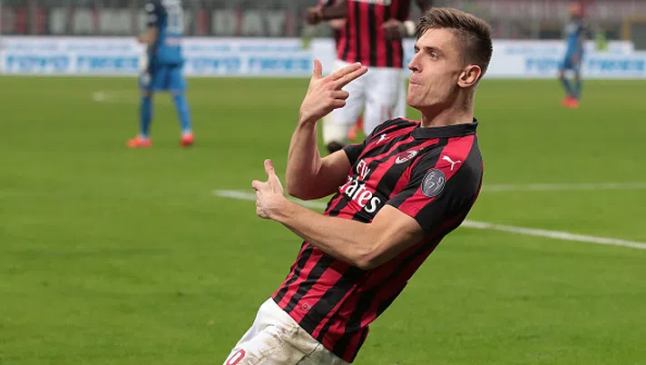 Krzysztof Piatek, attaccante del Milan (credits: GETTY images)