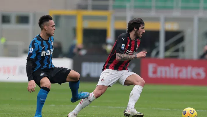 Sandro Tonali AC Milan Milan-Inter Serie A