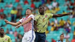 Coppa America – Colombia-Paraguay 1-0, Zapata in campo 90′