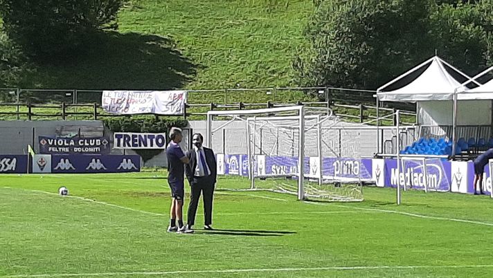 FOTO VN – Terza amichevole, presente a Moena Joseph Commisso 