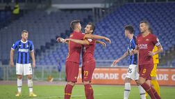 Roma-Inter 2-2 LE PAGELLE: Mkhitaryan è Yin e Yang. Spinazzola: vendetta di traverso