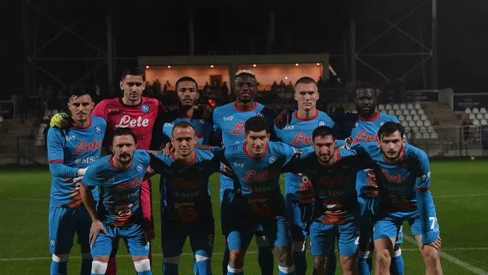 napoli lille amichevole