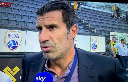 Luis Figo ha commentato l'arrivo di Antonio Conte all'Inter