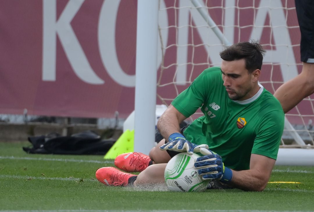 Roma in campo per preparare la semifinale contro il Leicester – FOTO GALLERY - immagine 14