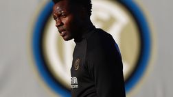 Inter, riflessioni in corso su Asamoah: out dalla lista UEFA, il futuro è un’incognita