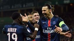 Ligue 1, 23/a giornata: Ibrahimovic trascina il Psg a +24 dal Monaco