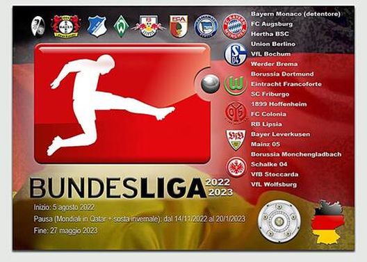 BUNDESLIGA 2022-2023 (elaborazione) Giorni e orari, sabato pomeriggio da derby: sia a Berlino che nella Ruhr…- immagine 2